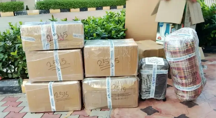 few packed goods photo